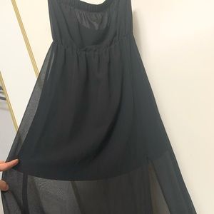 H&M Mini Open Slit Maxi Dress NWT
